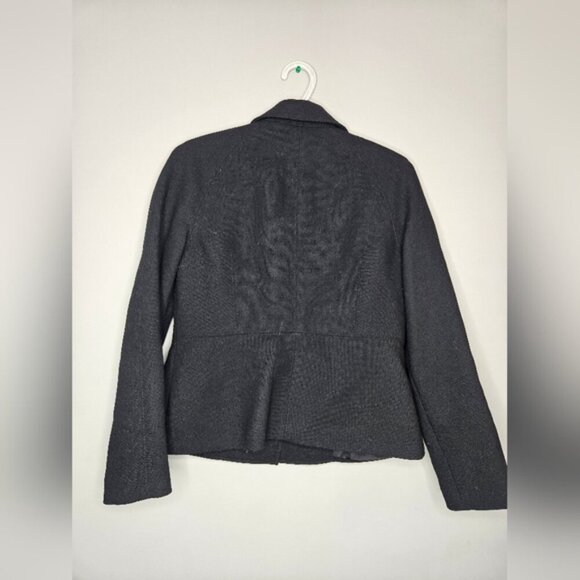 Talbots Women's Black Button Lined Collar  Jacket. Size 6p - Picture 3 of 10